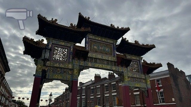 Chinatown de Liverpool presume del Arco Imperial, el más grande fuera de China, regalo de Shanghái, su ciudad hermana.