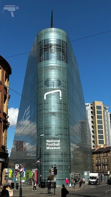 Bonito edificio del Museo Nacional del Fútbol