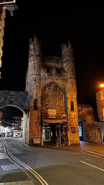 Una de las antiguas puertas de entrada a la ciudad de York