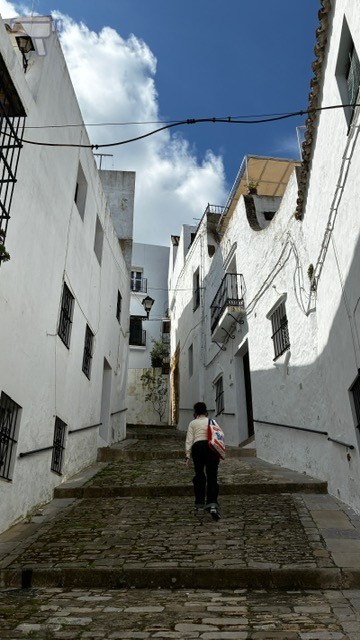 calle costanilla vejer cuesta empinada
