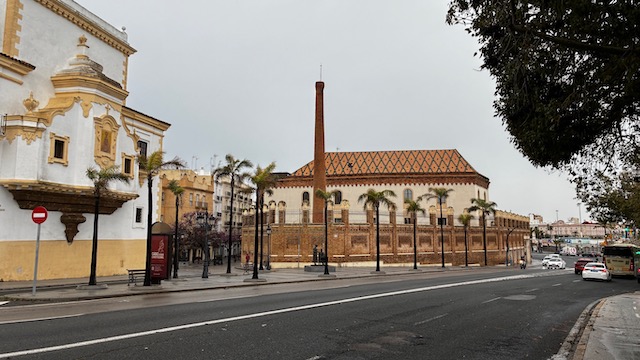 Entrada a Cádiz centro por la zona del puerto
