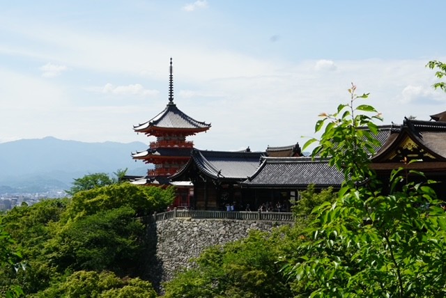 Templo Kiyomizudera en Kioto durante nuestra ruta por Japón en 16 días