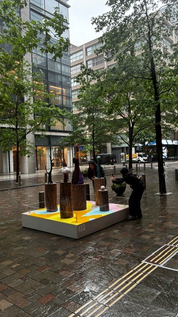 Calles de Marunouchi un barrio tranquilo junto a Tokyo Station
